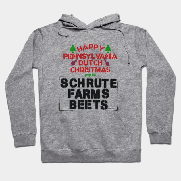 Happy Pennsylvania Dutch Christmas from SCHRUTE FARMS Hoodie by toruandmidori